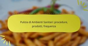 Pulizia di Ambienti Sanitari: procedure, prodotti, frequenza